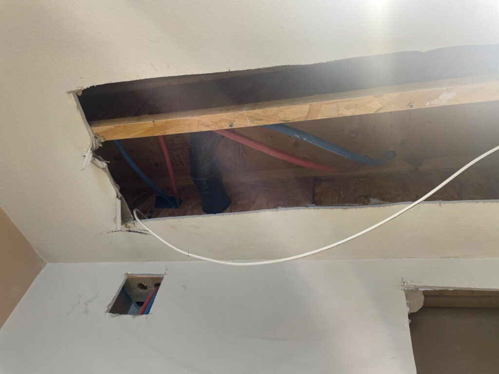 Ladner Bathroom Reno Poly B Replacement | Delta – Case Study #394 45 delta renovation poly b replacement 46