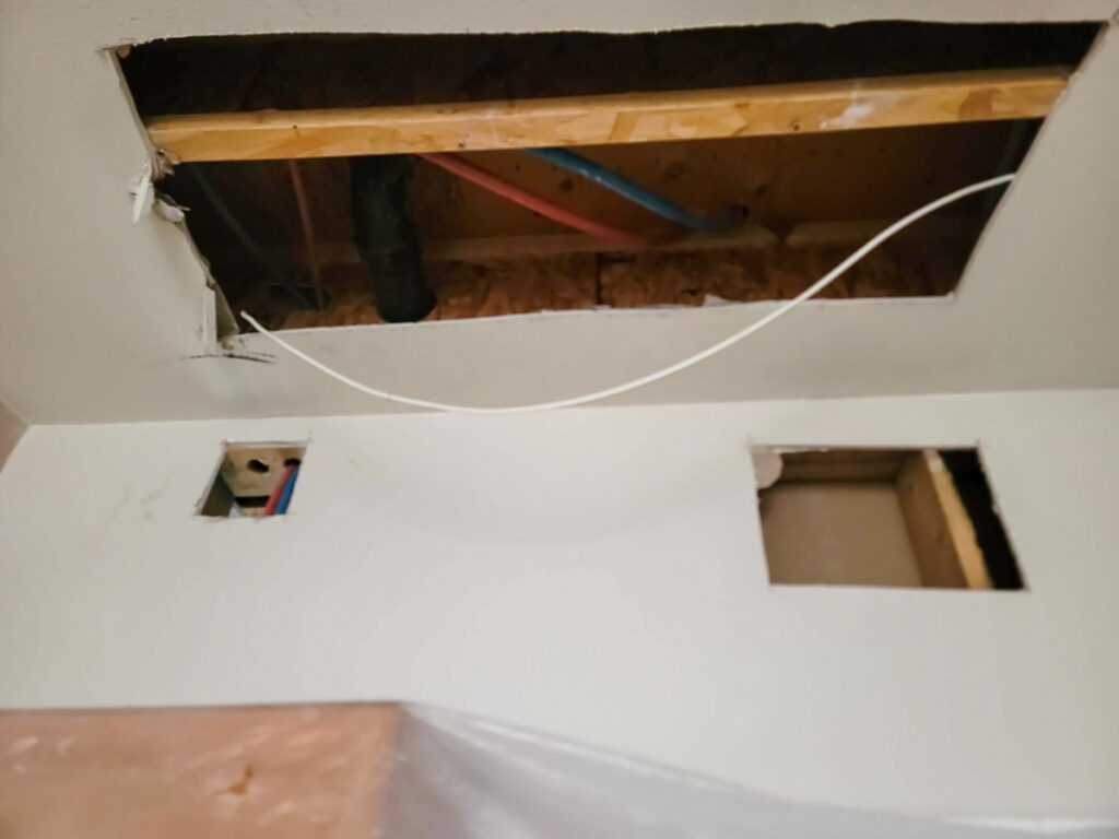 Ladner Bathroom Reno Poly B Replacement | Delta – Case Study #394 53 delta renovation poly b replacement 54