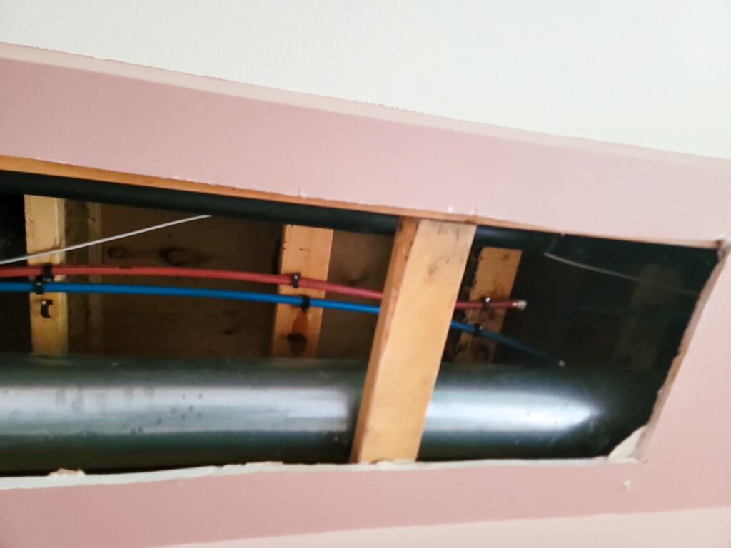 Ladner Bathroom Reno Poly B Replacement | Delta – Case Study #394 60 delta renovation poly b replacement 61