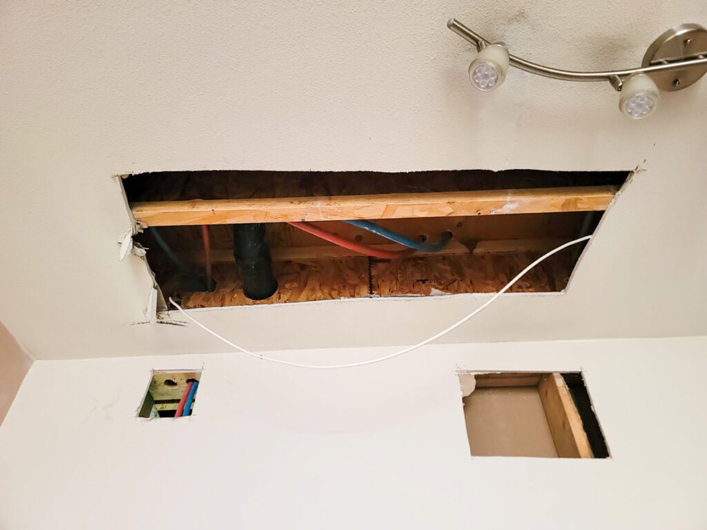 Ladner Bathroom Reno Poly B Replacement | Delta – Case Study #394 67 delta renovation poly b replacement 68